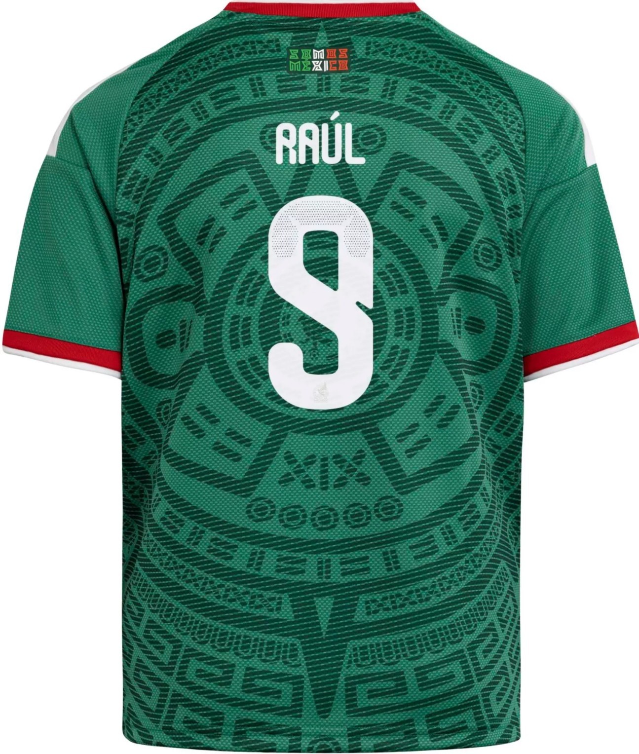 RARE ADIDAS ORIGINAL Mexico Official World Cup 2026 #9 Raul Jimenez Home Jersey
