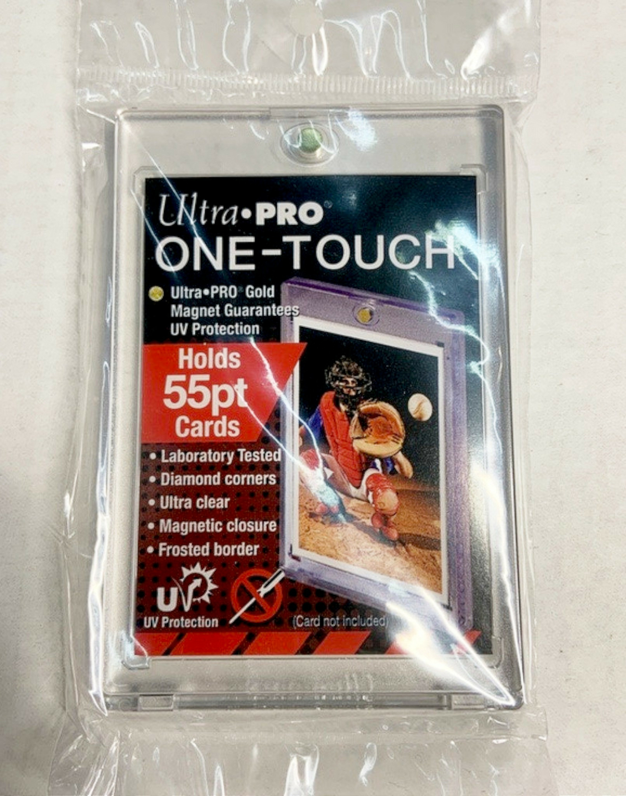 NEW Ultra Pro 6-Pack One-Touch Magnetic 55pt Trading Card Holder 81909-UV mtg