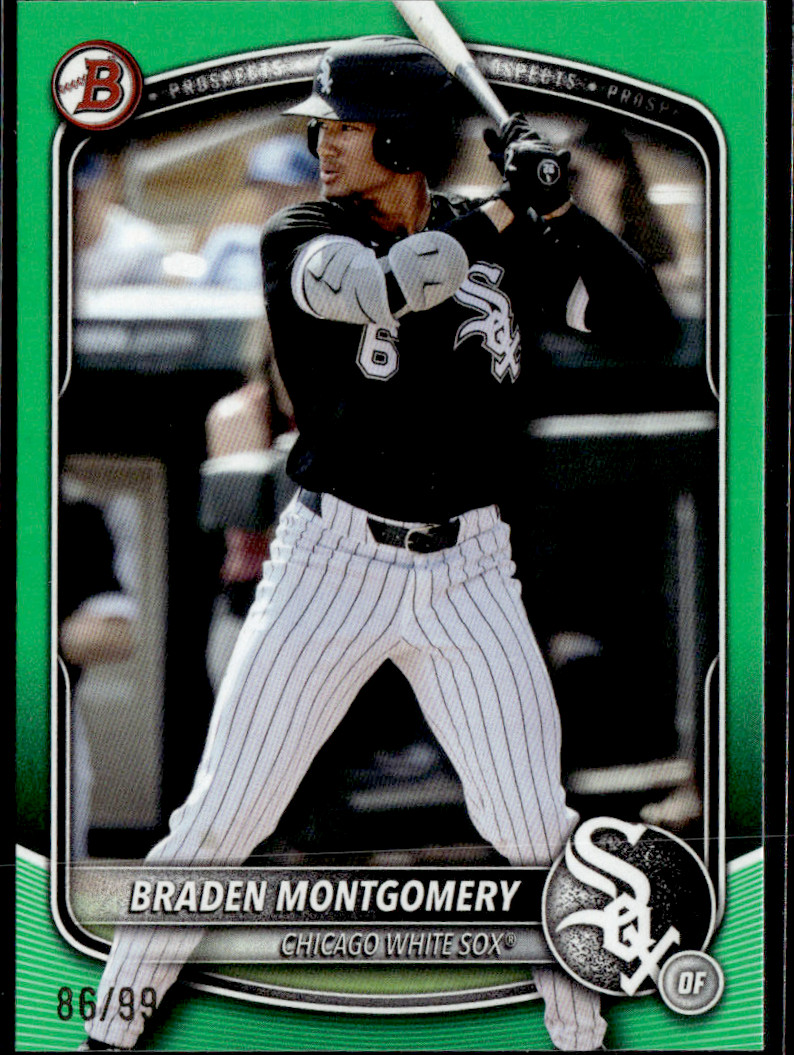 2025 Bowman Braden Montgomery Green /99