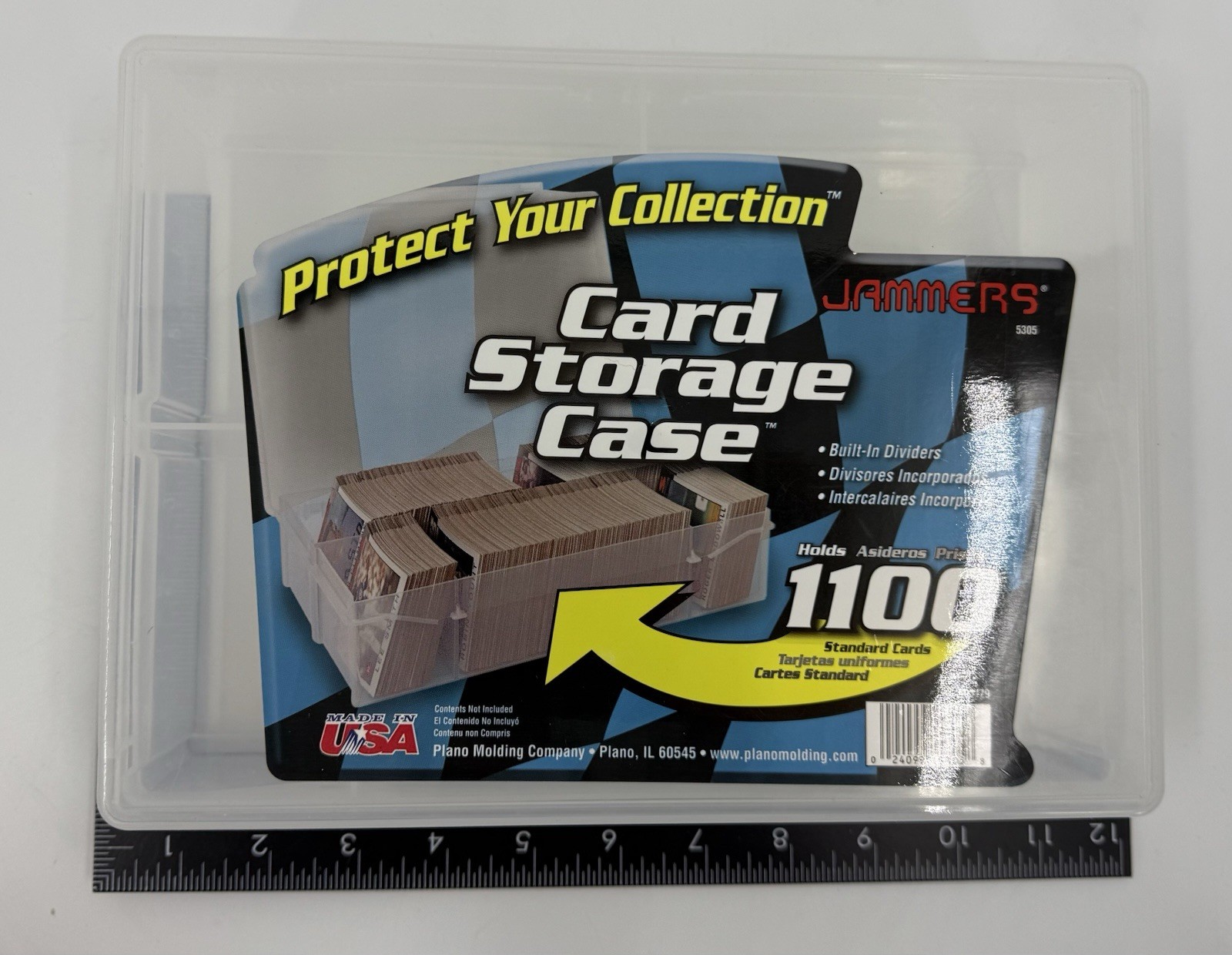Plano Jammers Jumbo Card Storage Case Original Holds 1100 Cards NWT
