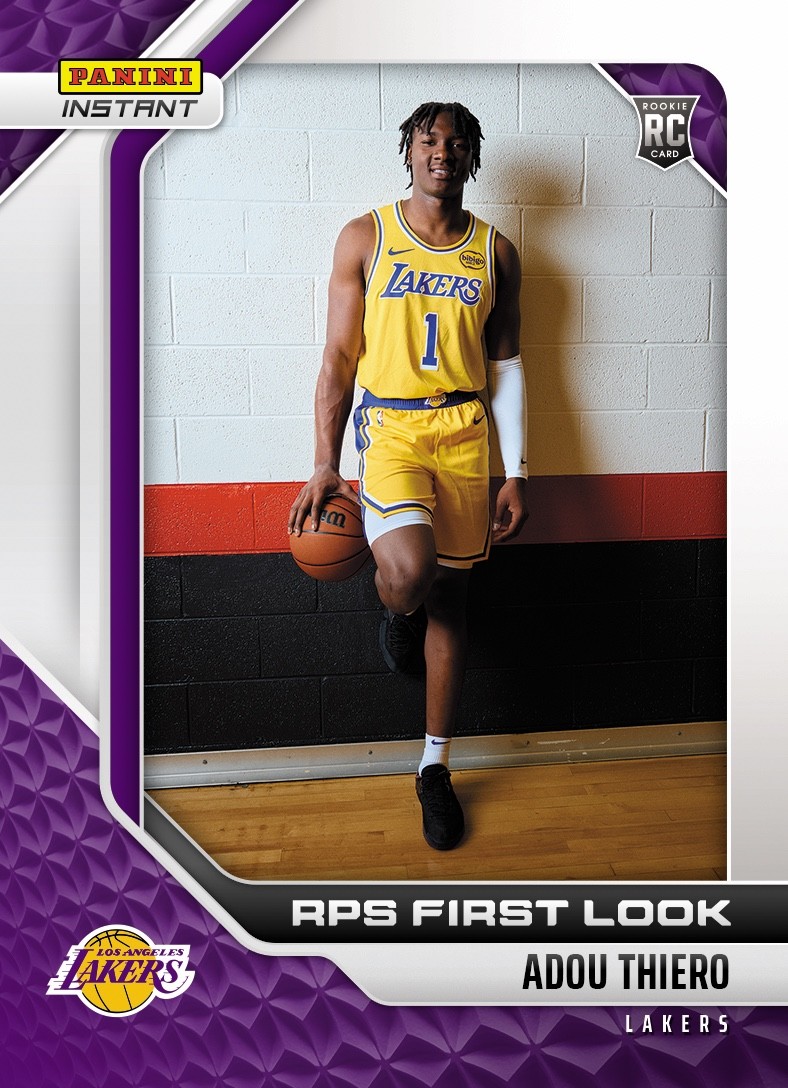 Adou Thiero 2025 Panini Instant NBA RPS First Look #44 RC – Qty