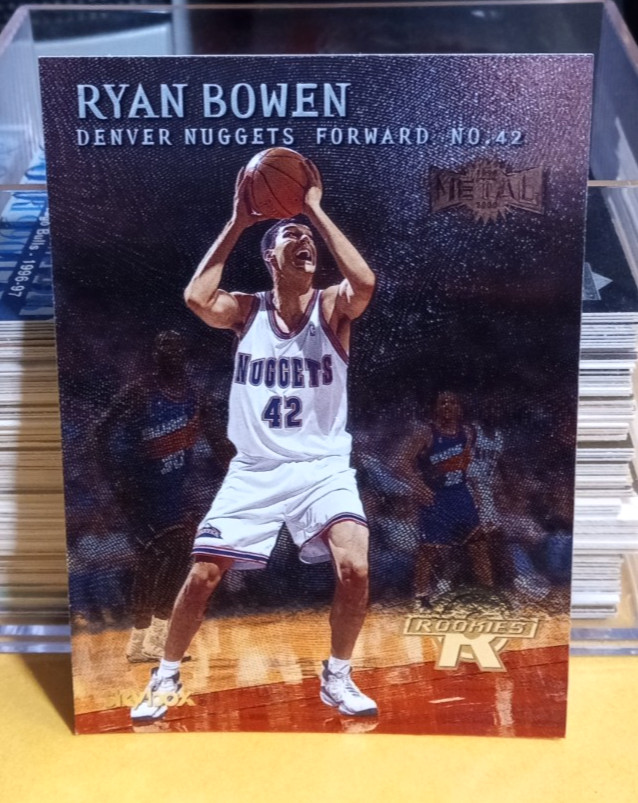 1999-00 Skybox Metal #171 Ryan Bowen Rookie RC – Nuggets