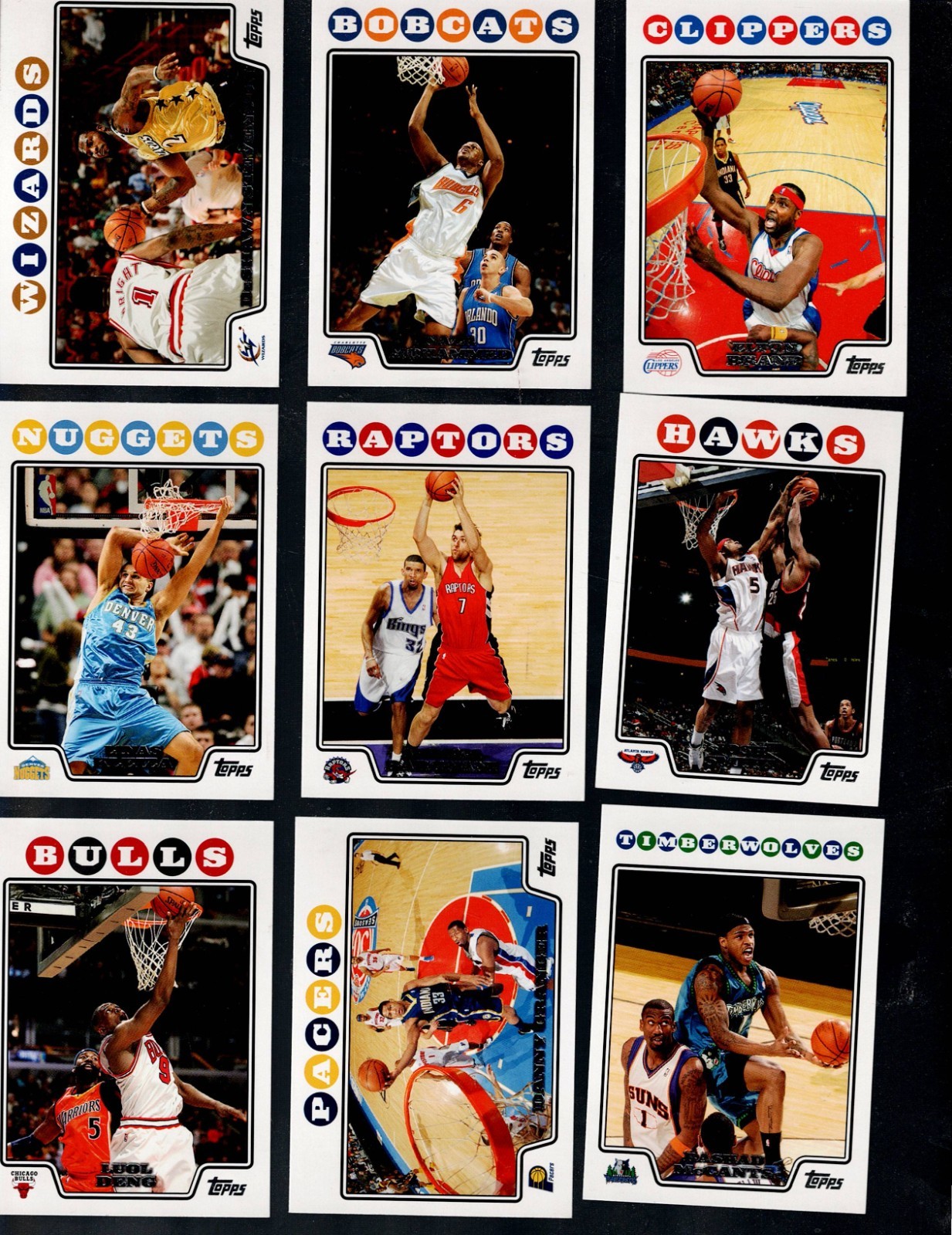 2008-09 TOPPS BASKETBALL COMPLETE YOUR SET U PICK 1-250