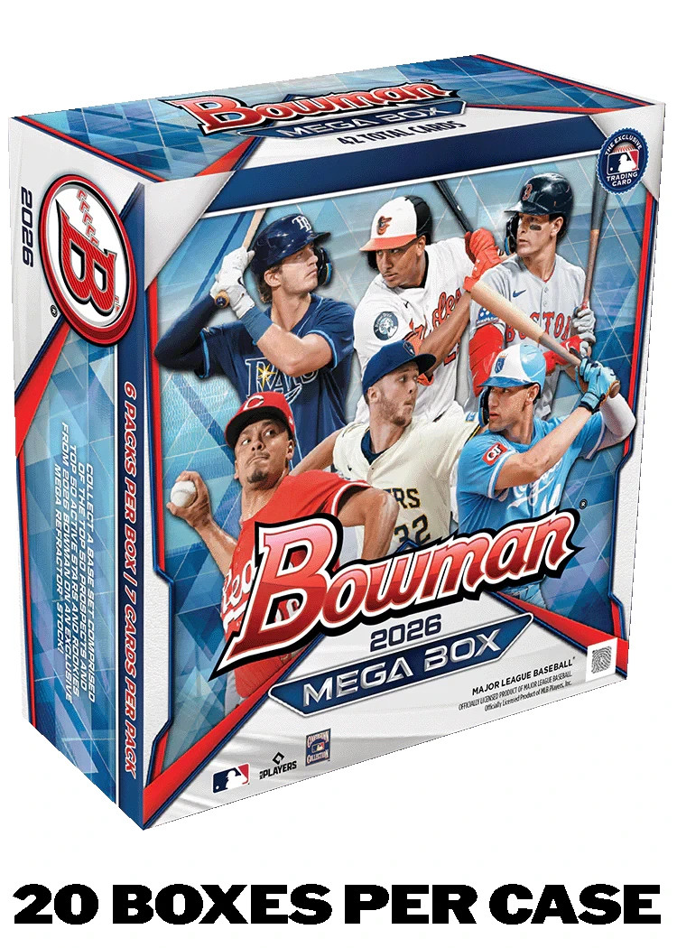 Topps 2026 Topps Bowman Baseball Mega Box New
