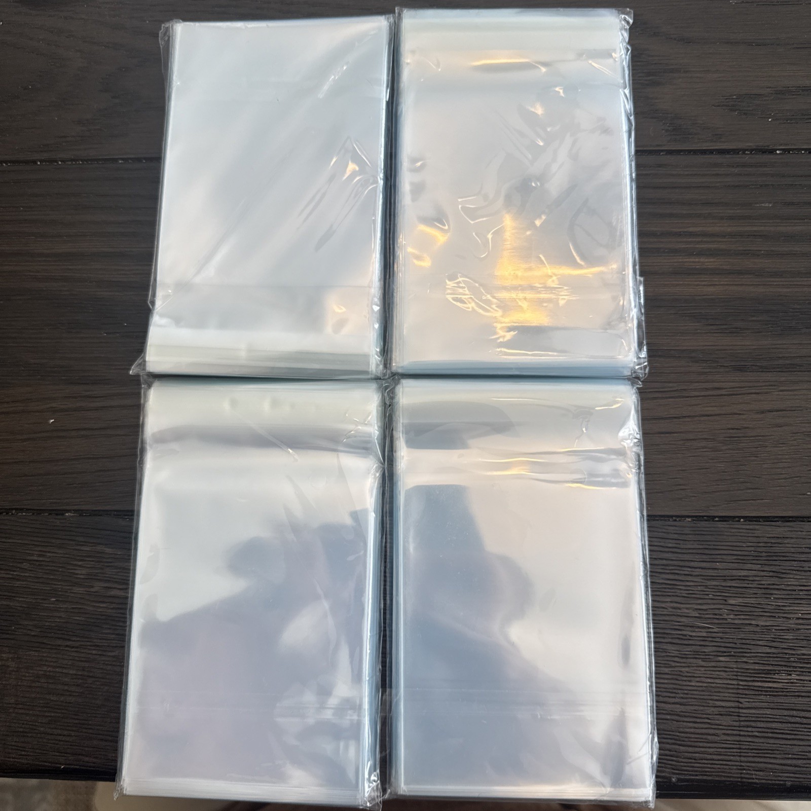 Team Bags Resealable for Toploaders Semi Rigid & Magnetic Holders 400 total