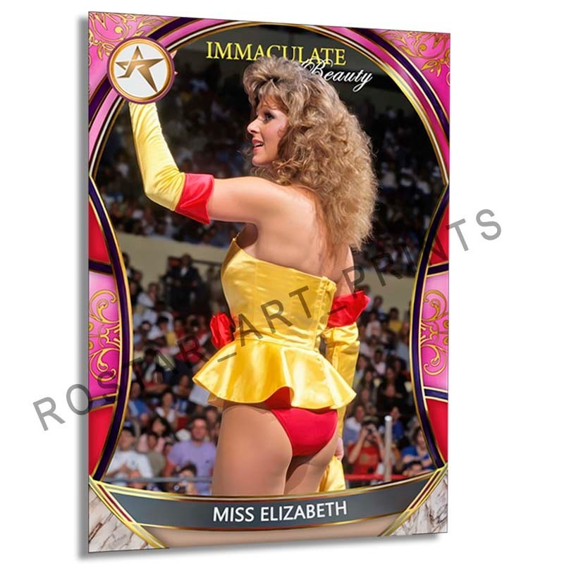 MISS ELIZABETH Wrestling Beauty Card GOF Rostar CUSTOM Card MLZ4
