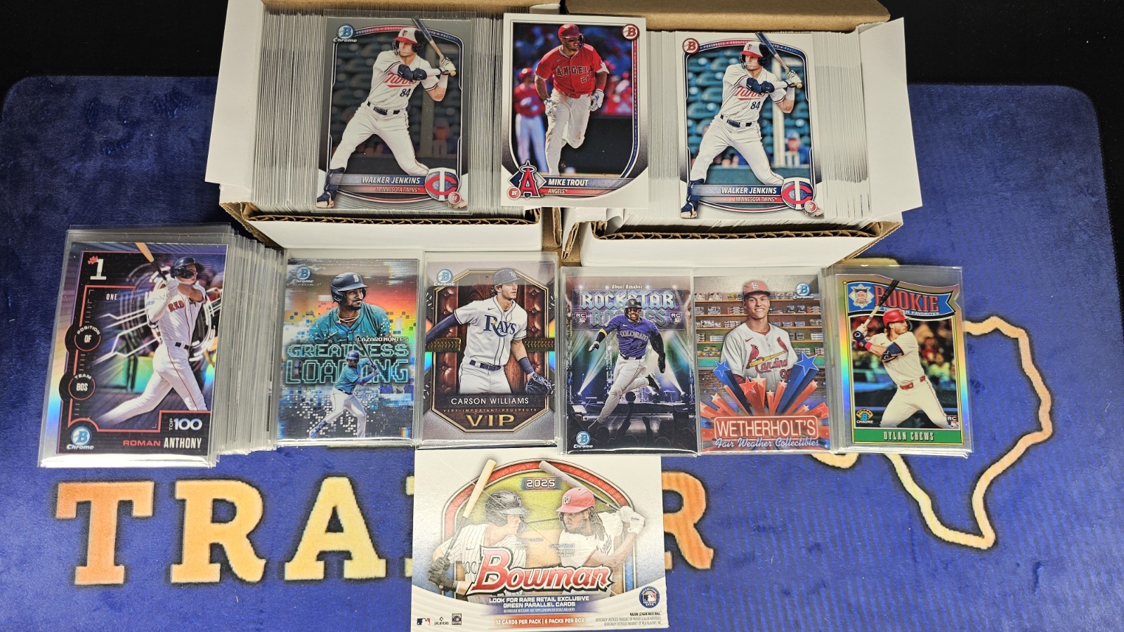 2025 Bowman Baseball Master Set 495 Cards BP 1-150 BCP 1-150 Vet 1-100 + inserts