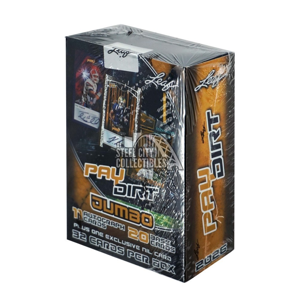 2026 LEAF PAYDIRT FOOTBALL HOBBY JUMBO BOX