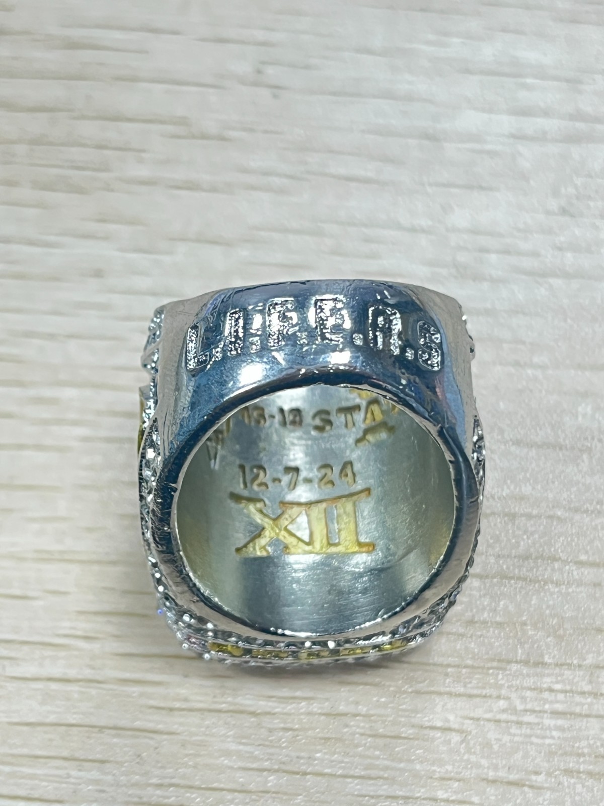 2024 BIG 12 Arizona State Sun Devils football Championship Ring Size 11 With Box