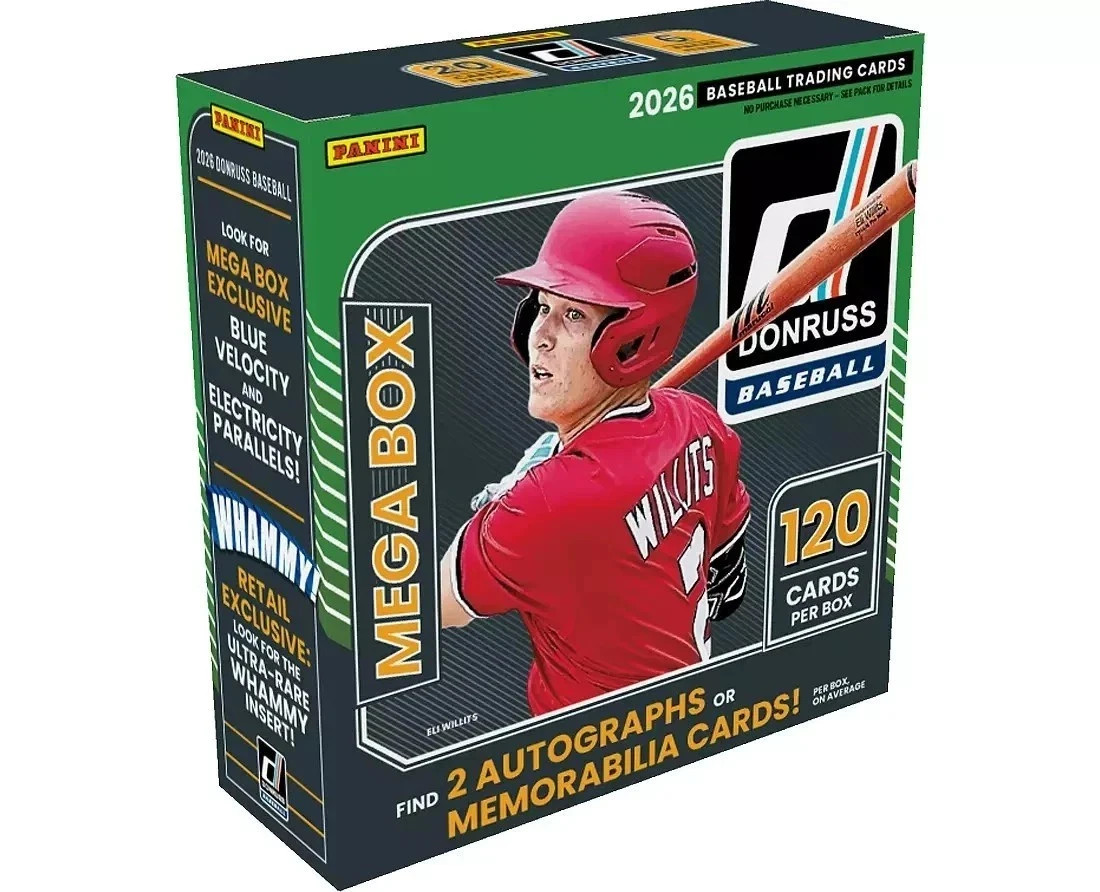 RIP & SHIP 2026 Panini Donruss Baseball Mega Box Sealed