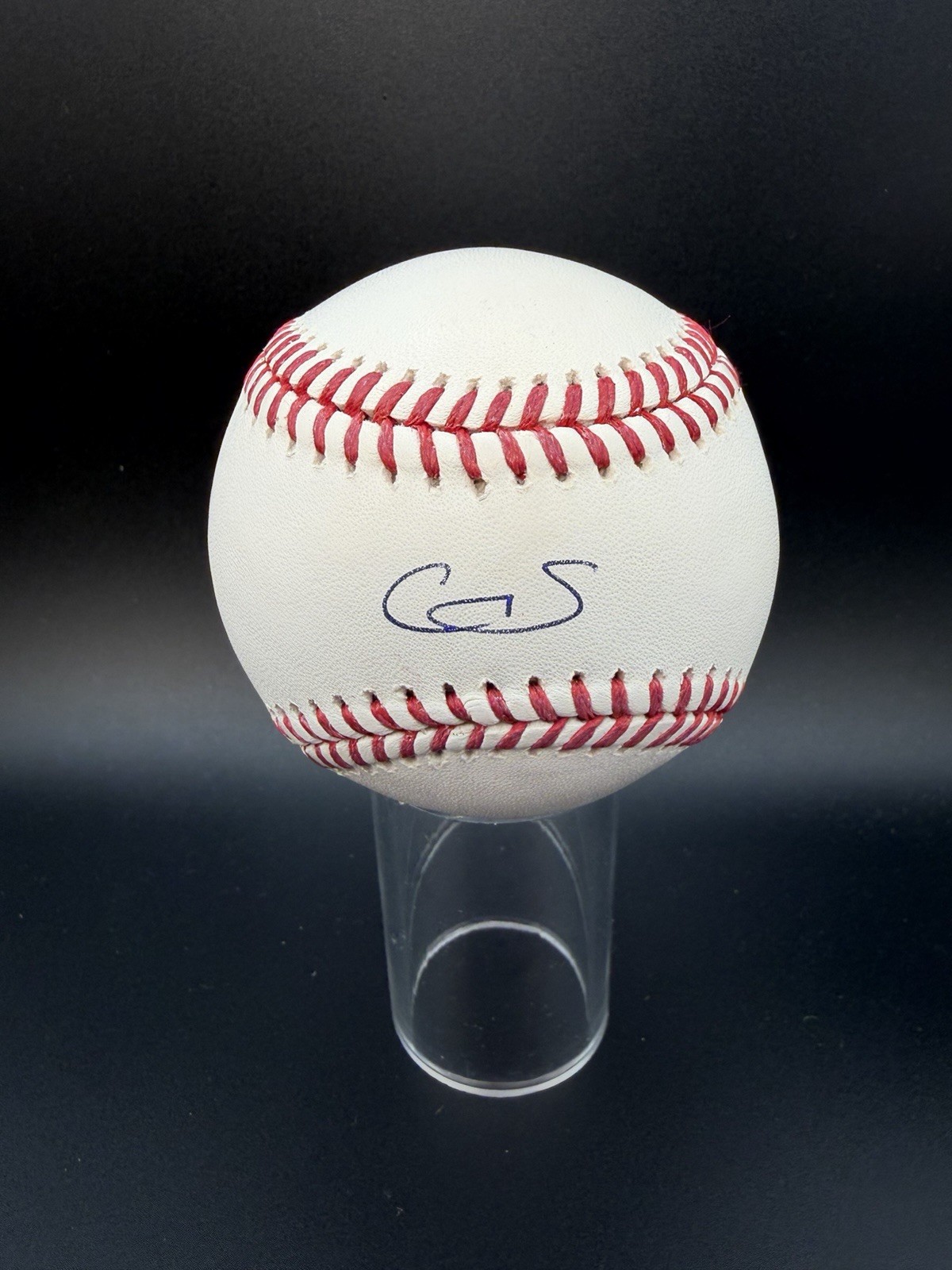 Cam Schlittler Signed Baseball MLB & Fanatics Certified Autograph Pearl Baseball