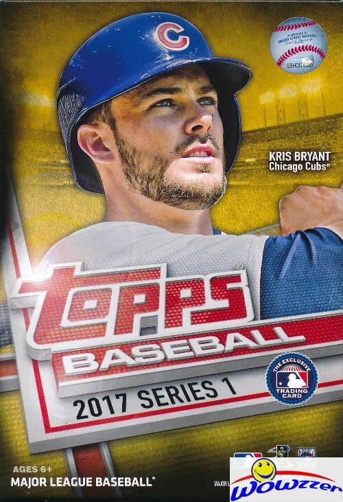 2017 Topps Series 1 Baseball EXCLUSIVE HUGE 72 Card Hanger Box-Aaron Judge RC YR