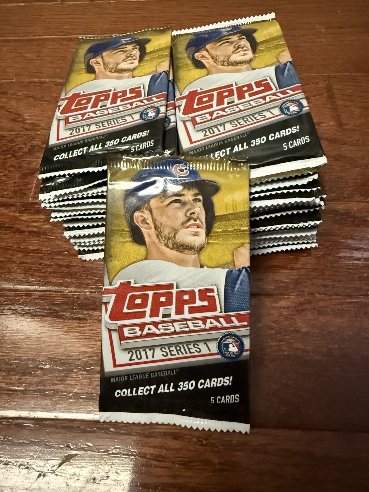 (1) WAX PACK 2017 Topps Baseball Series 1 Unopened 78 Available AARON JUDGE ? L2