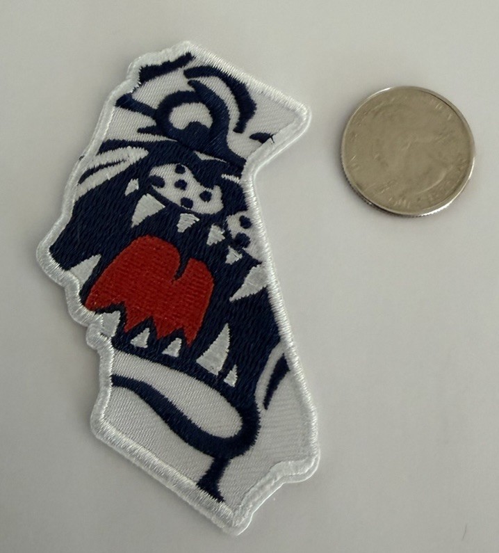 Bulldogs Embroidered Iron On Patch 3” X 2” Awesome!