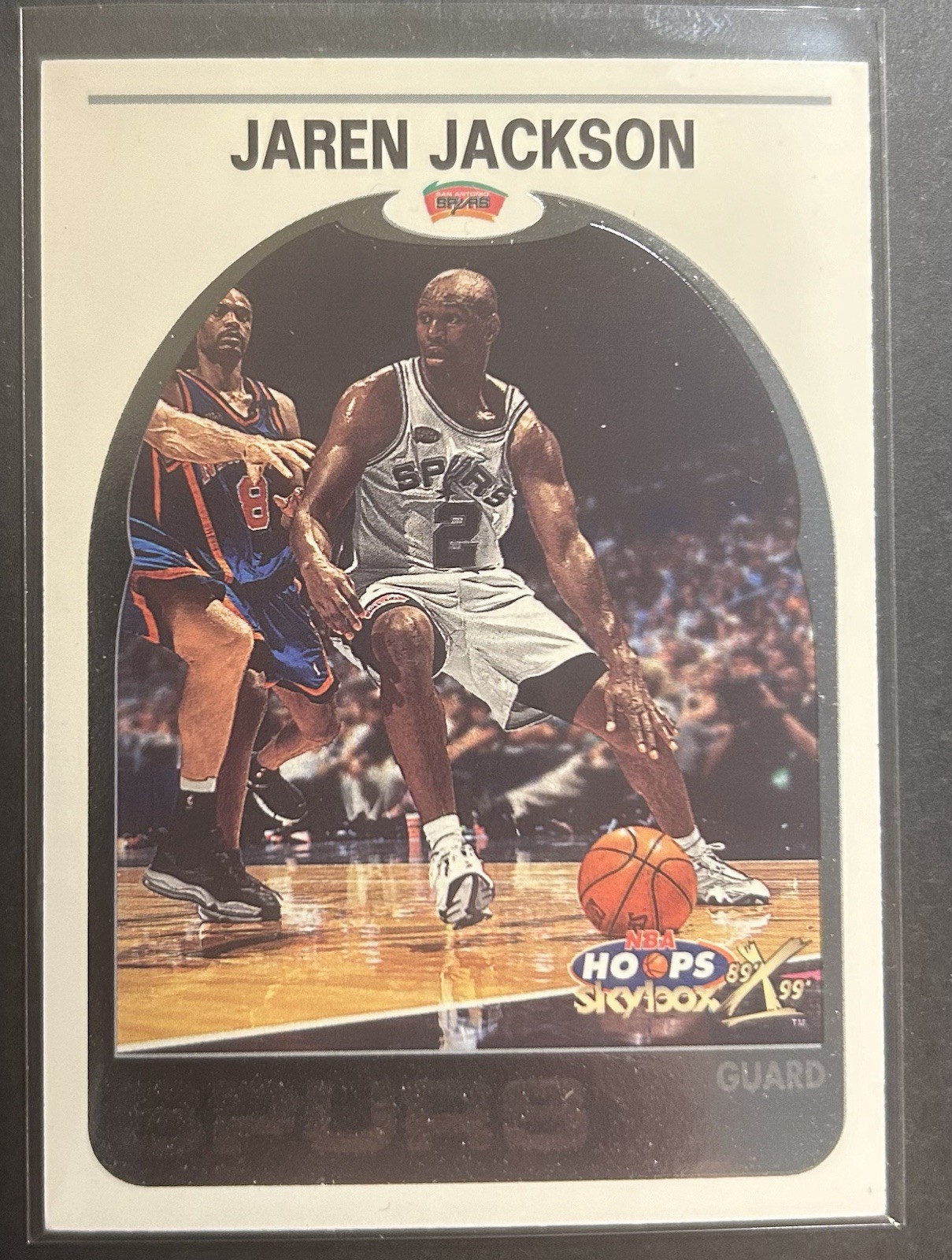 1999-00 Skybox NBA Hoops Decade Hoopla Jaren Jackson #3