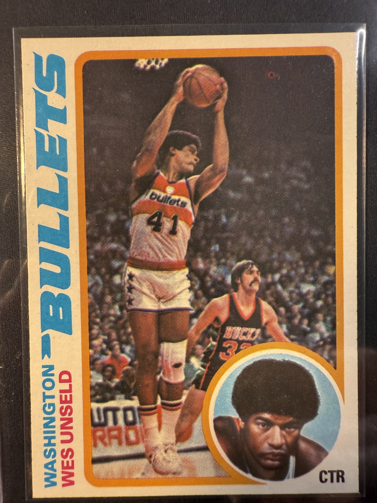1978 Topps #7 Wes Unseld Washington Bullets