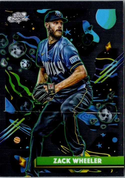2025 Topps Cosmic Chrome Zack Wheeler #141 Phillies Base Card