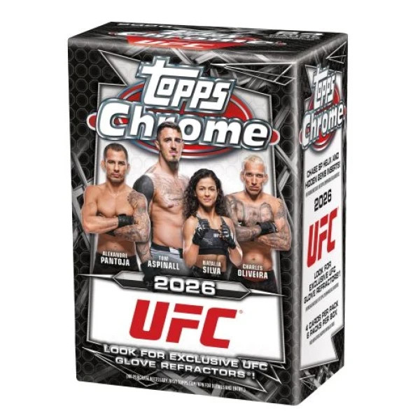 2026 Topps UFC Chrome Blaster Box