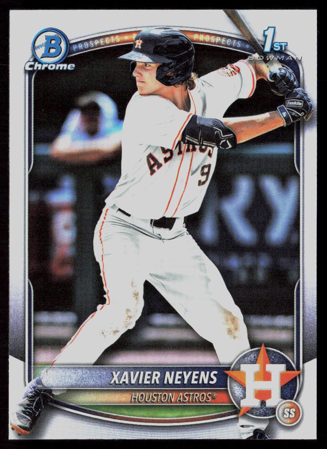 2025 Bowman Draft #BDC-2 Xavier Neyens Chrome Refractor