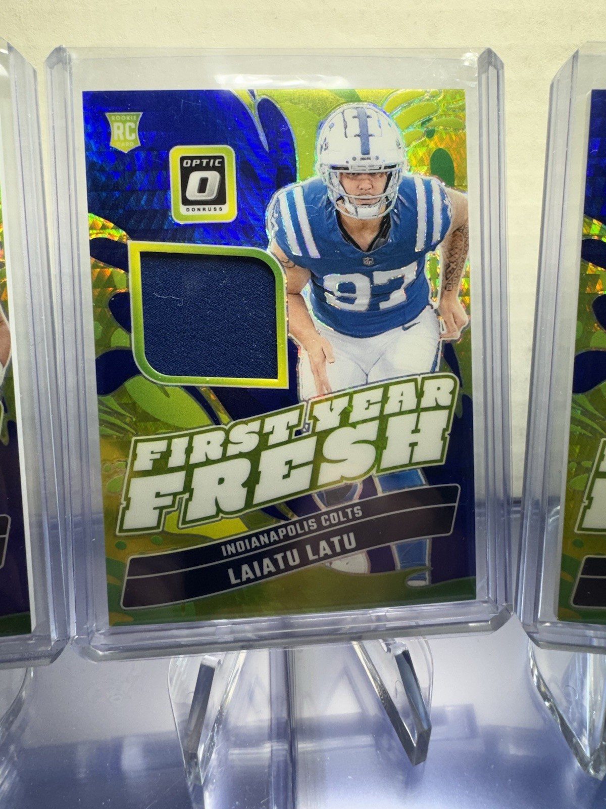 2024 Panini Optic First Year Fresh Patch Lot Of 15 Cards, Penix, Rome, BTJ