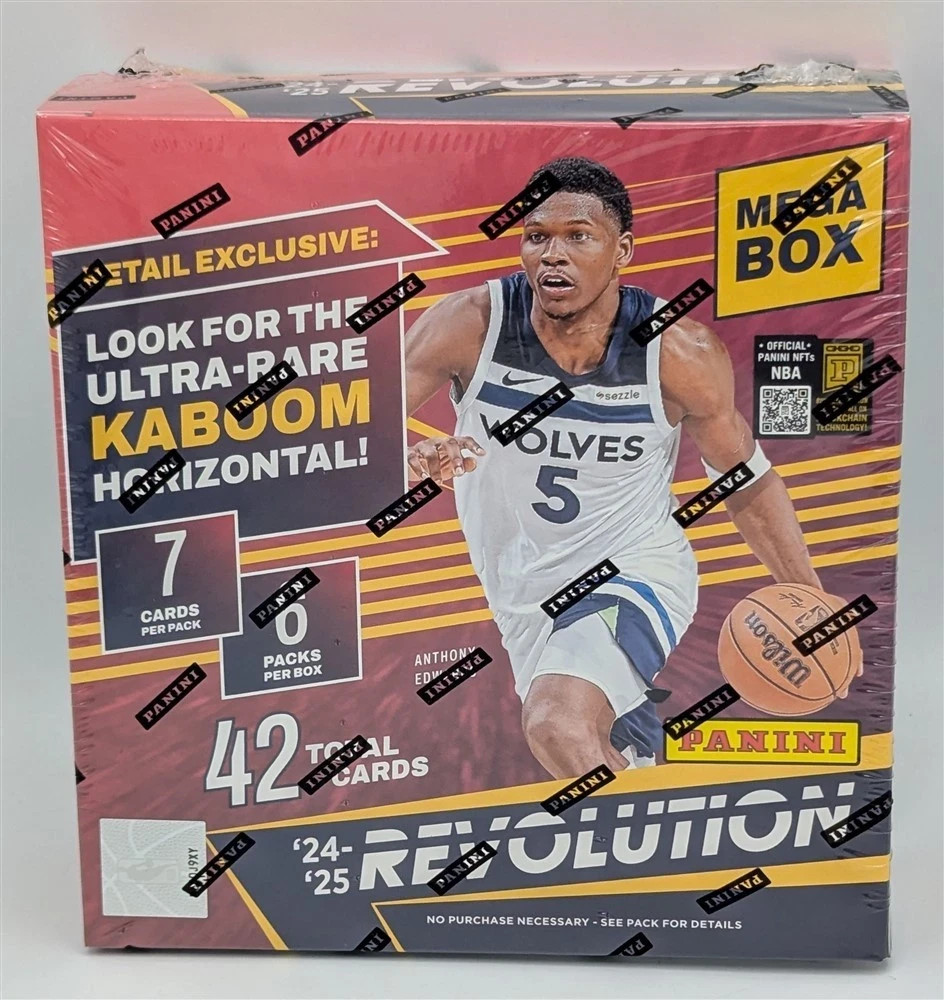 2024-25 Panini Revolution NBA Basketball Cards Mega Box Factory Sealed