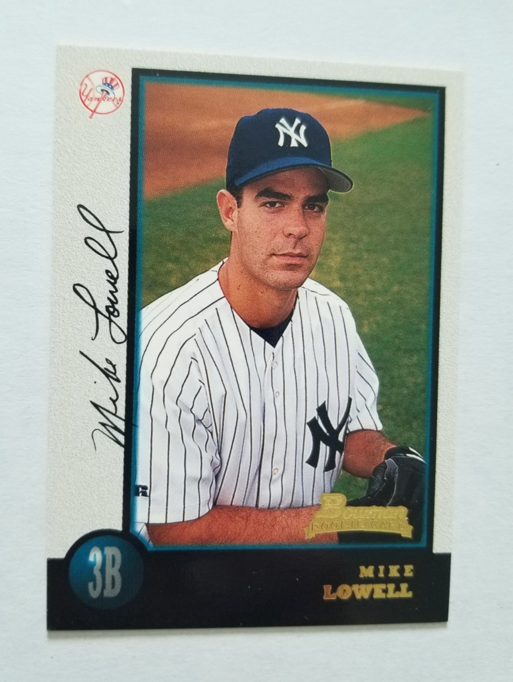 1998 Bowman – Mike Lowell #85 (RC) New York Yankees