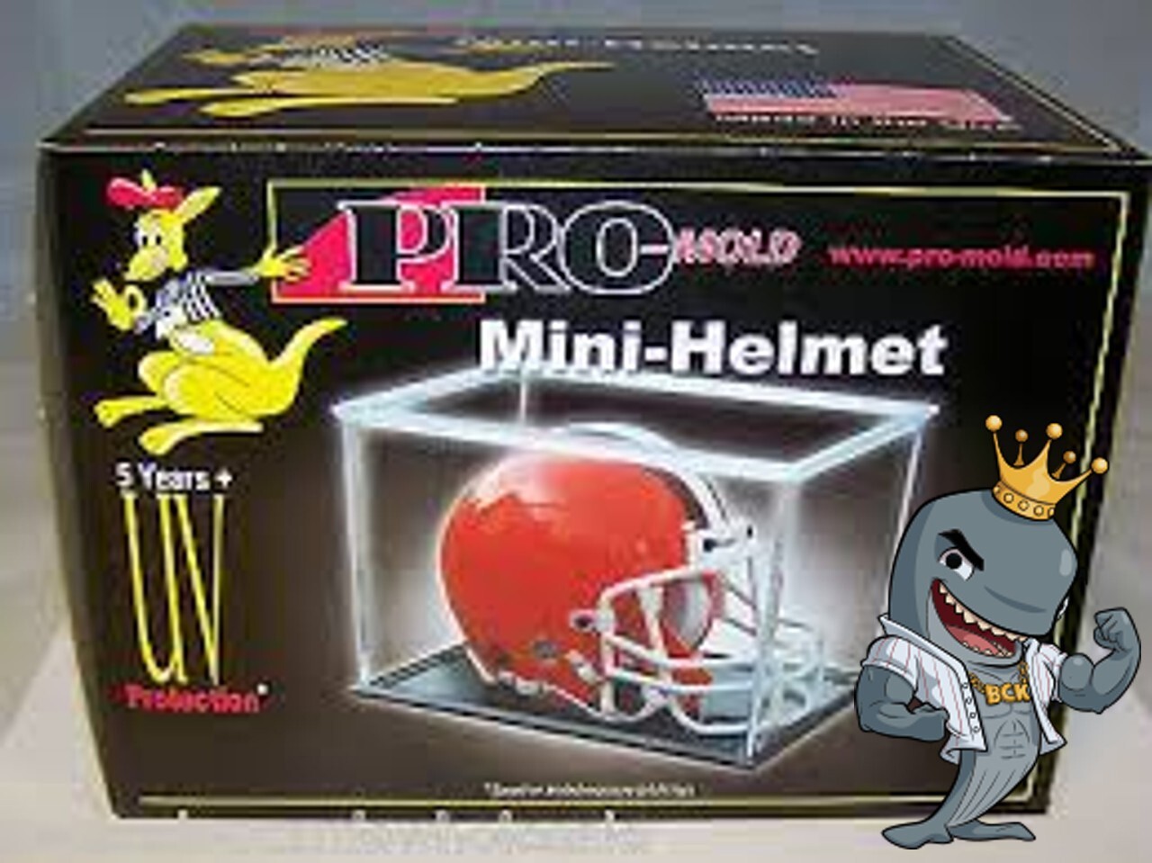 Pro-Mold Mini Helmet Display UV Stackable FREE SHIP