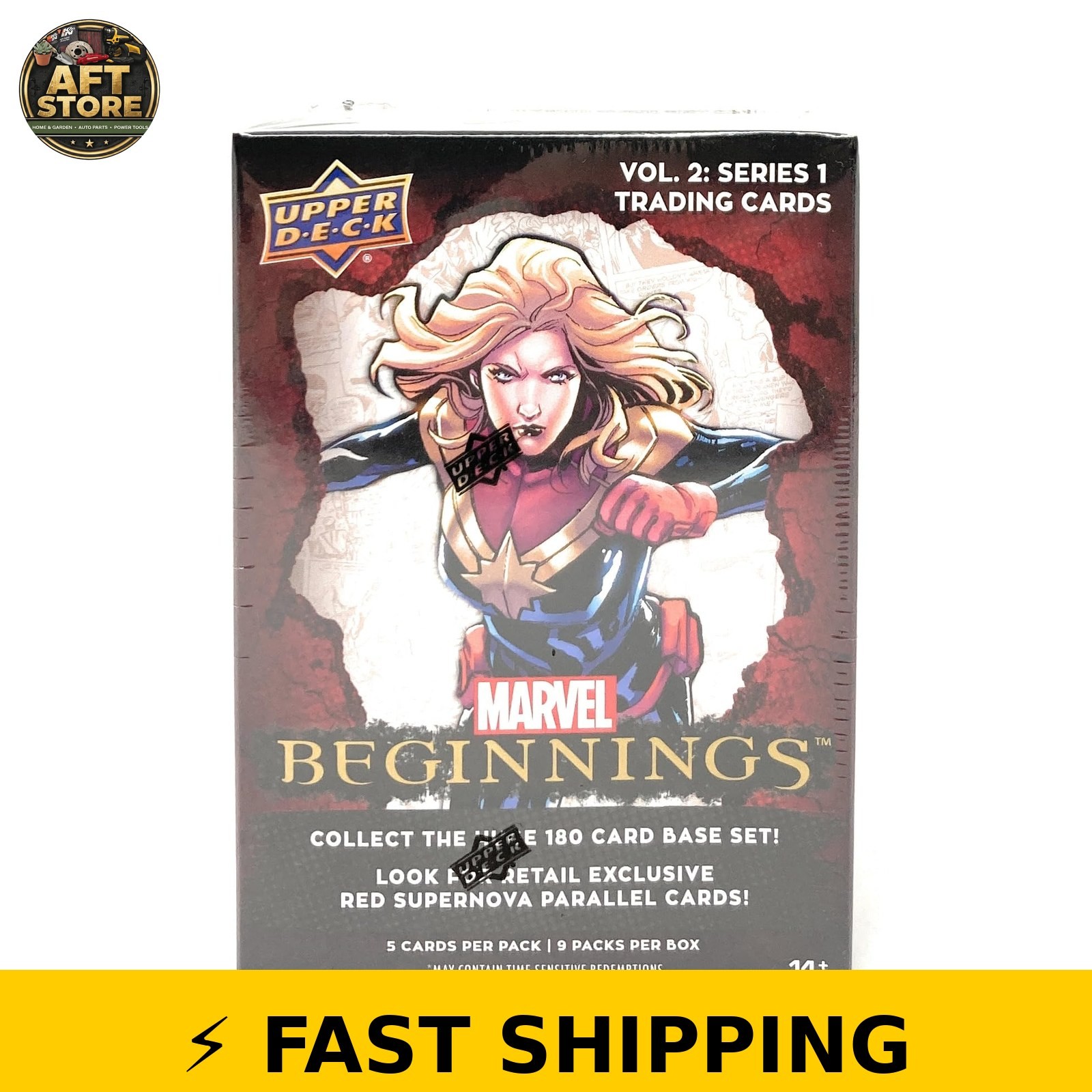 Upper Deck Marvel Beginnings Volume 2 Trading Card Blaster Box