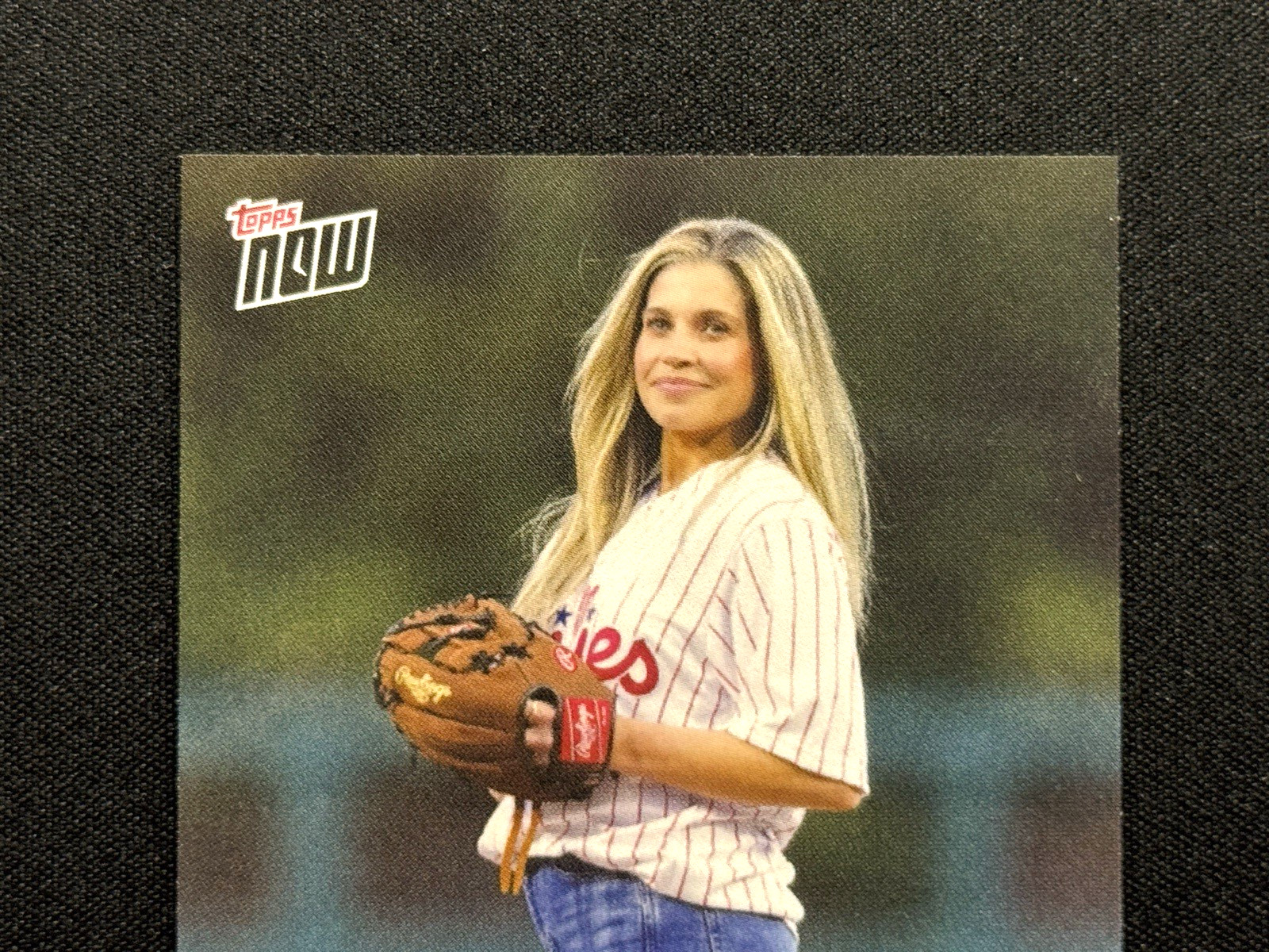DANIELLE FISHEL 2023 TOPPS NOW First Pitch Philadelphia Phillies Boy Meets World