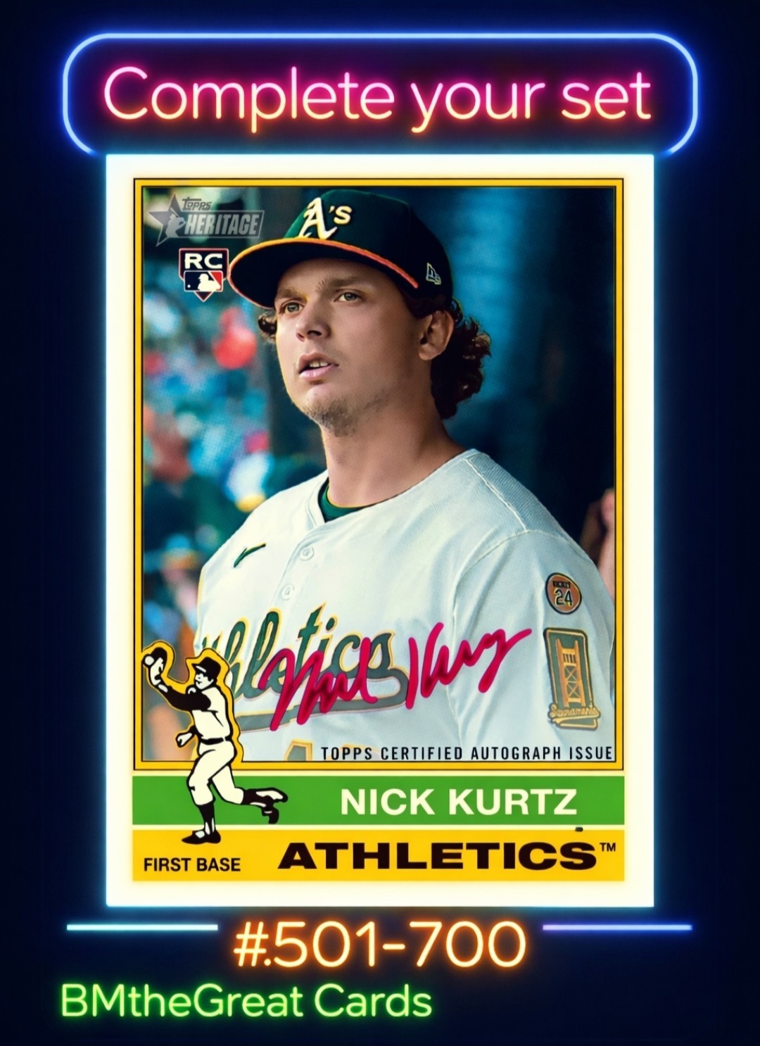 2025 Topps Heritage High Number – COMPLETE YOUR SET #501-700