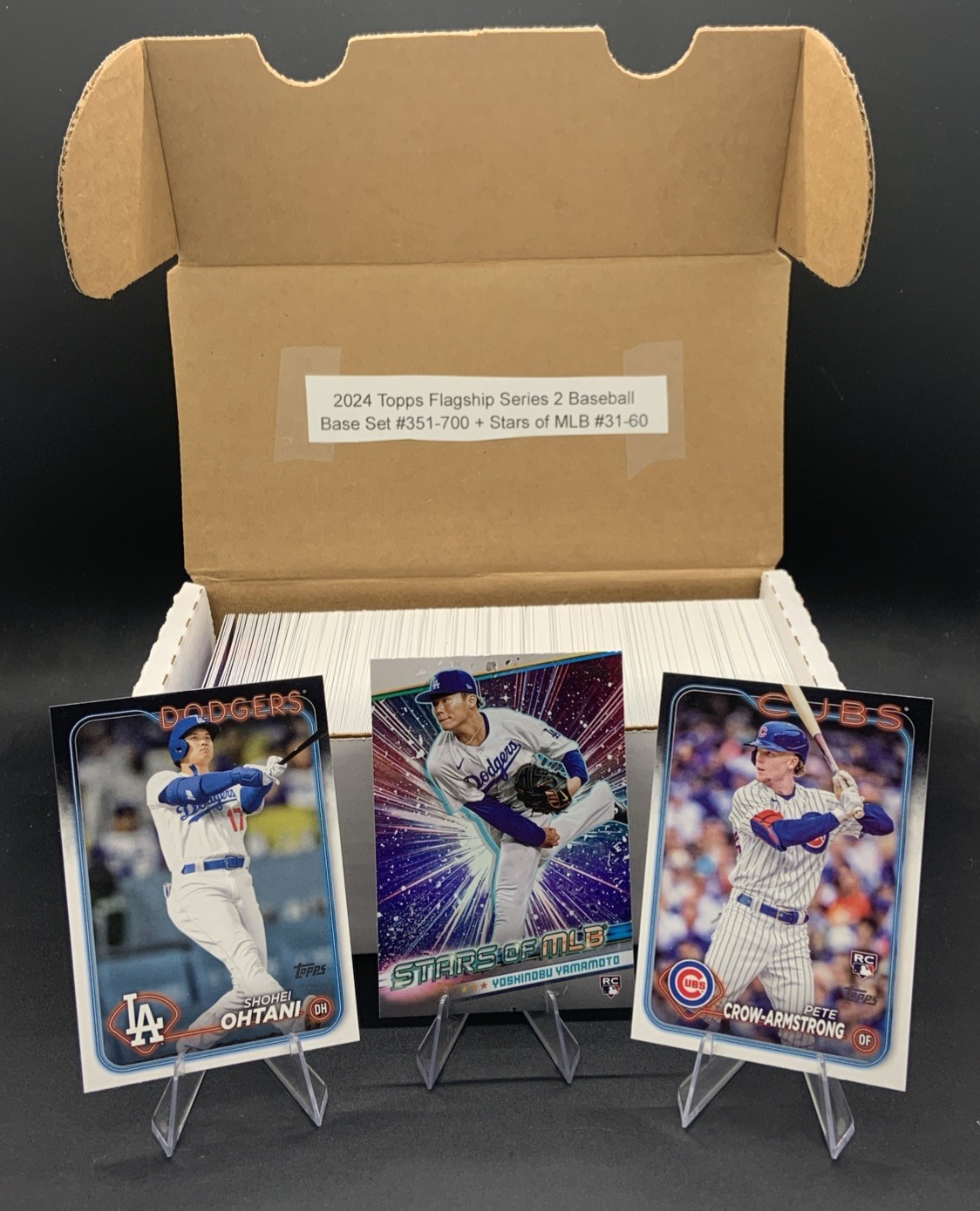 2024 Topps Series 2 Set #351-700 + SMMLB #31-60 PCA & Yamamoto Rookies! Ohtani!