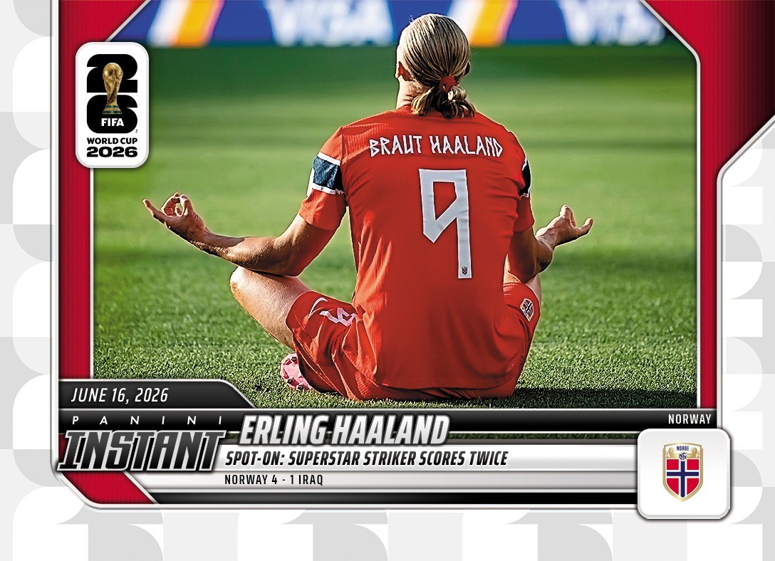 2026 Panini Instant FIFA World Cup #42 Erling Haaland Norway PRESALE
