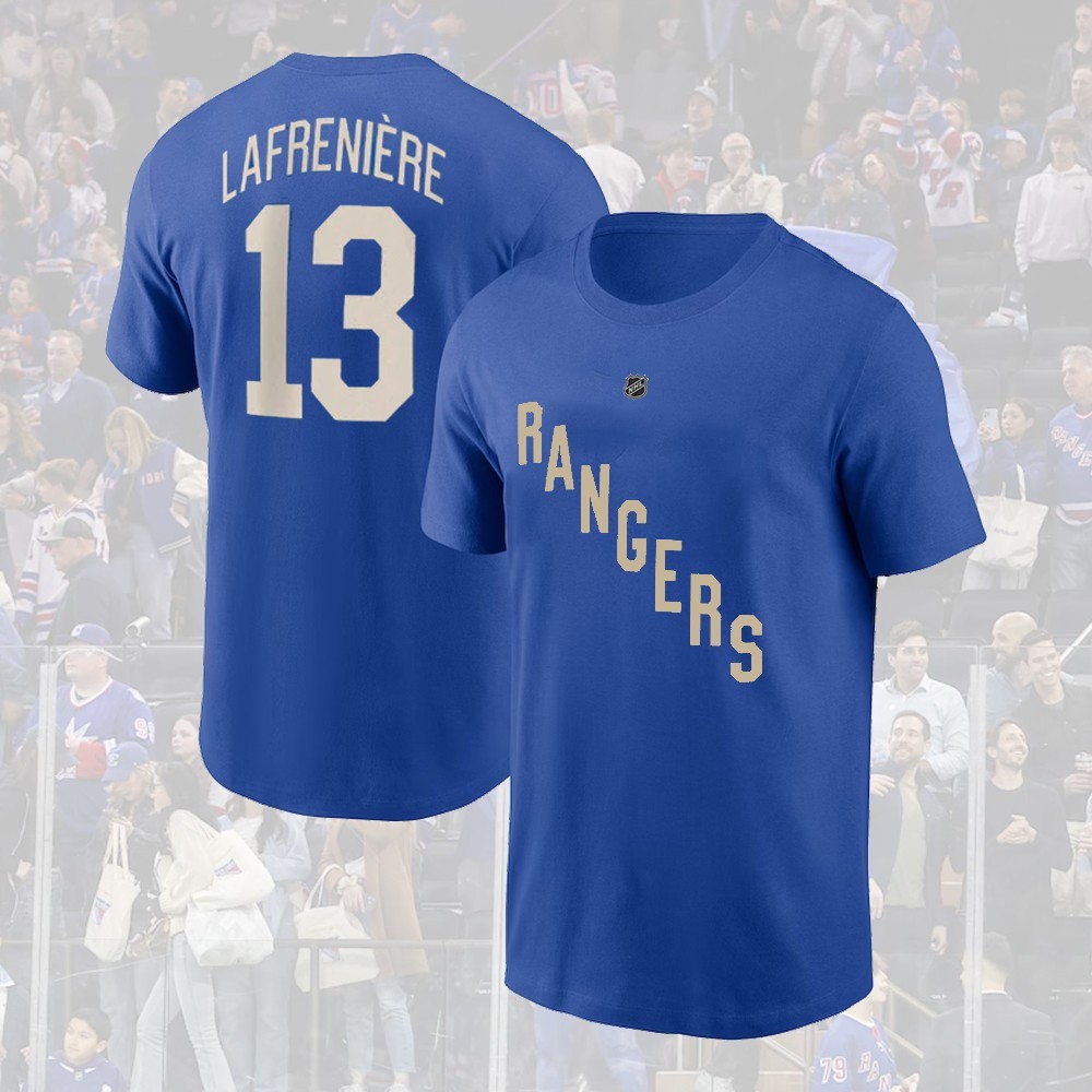 New York Rangers 100th Anniversary Centennial All Player Name & Number For Fans
