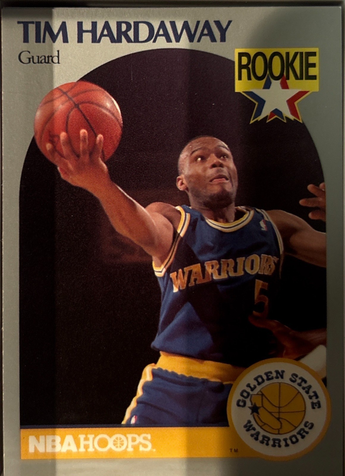 1990-91 NBA Properties Tim Hardaway [Base] #113
