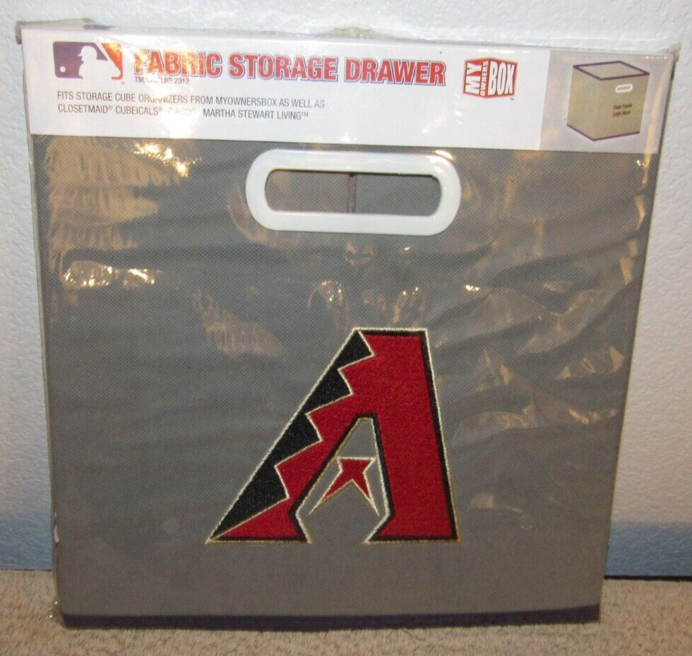 Arizona Diamondbacks Baseball Club Fabric Folding Storage Drawer Cube Box
