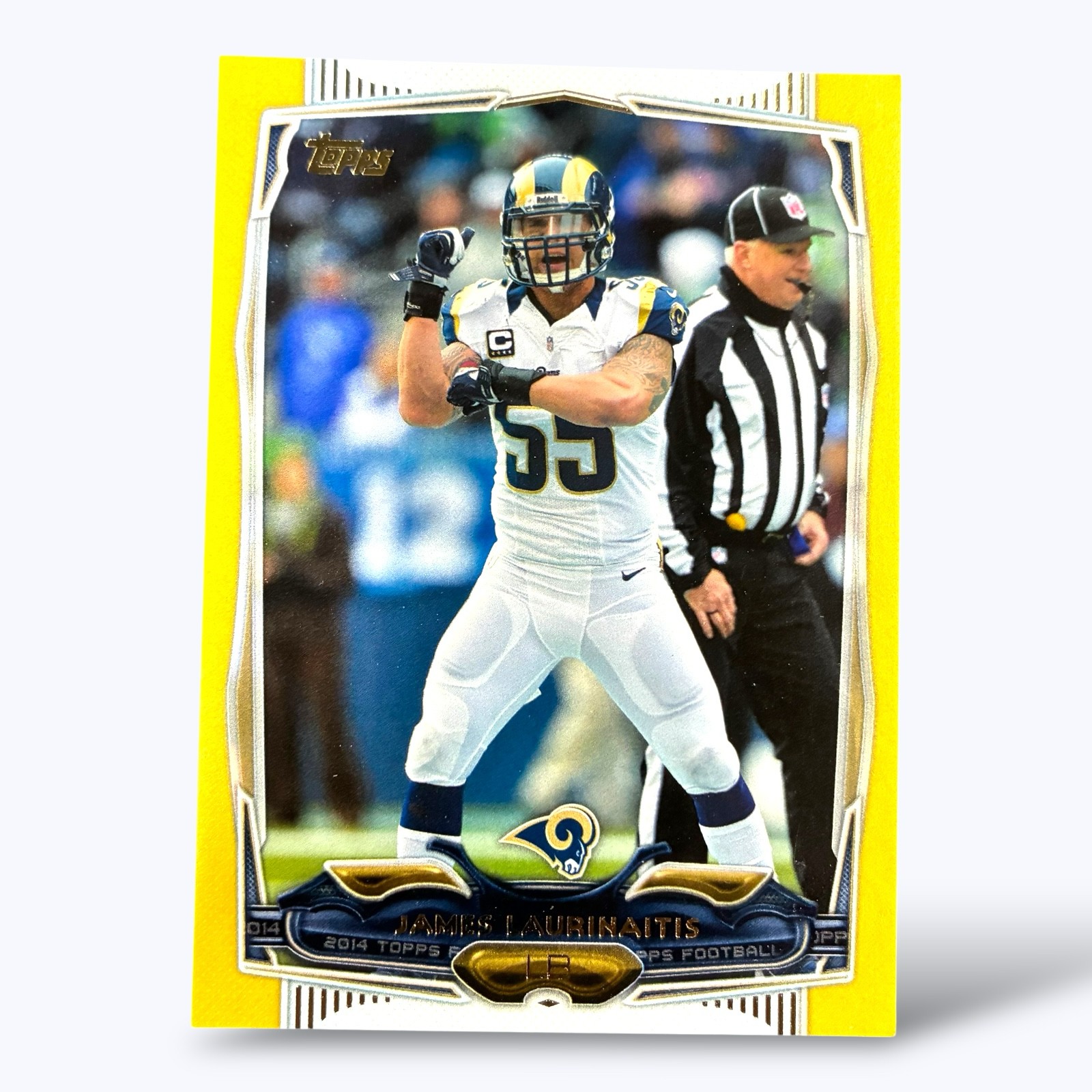 2014 Topps – James Laurinaitis #208 Gold /2014