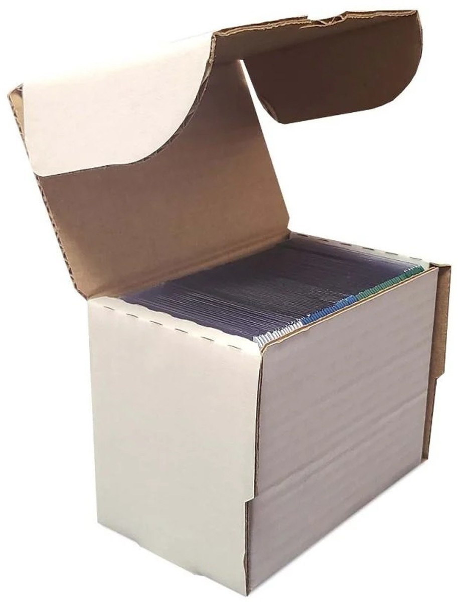 1 BCW 5 Inch 75 Count Toploader Cardboard Card Storage Box Sports Baseball