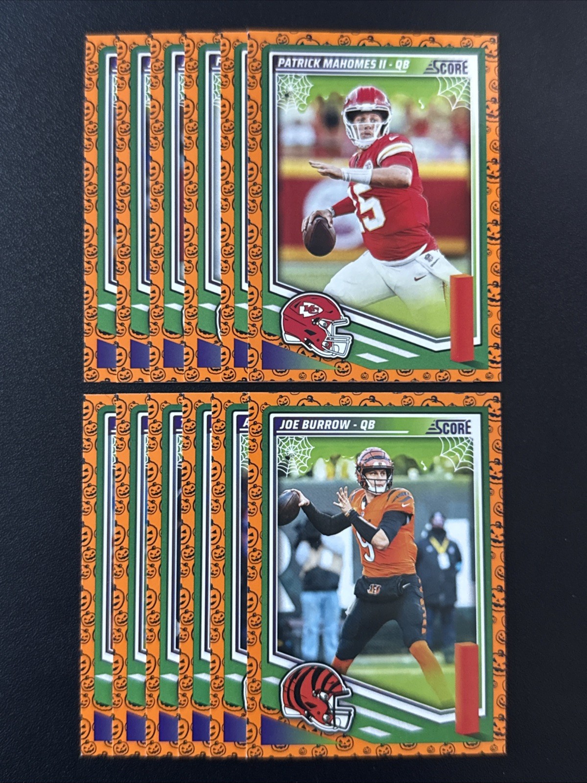 2025 Panini Score Score-A-Treat ORANGE PUMPKIN NFL Vet Card You Pick/Choose READ