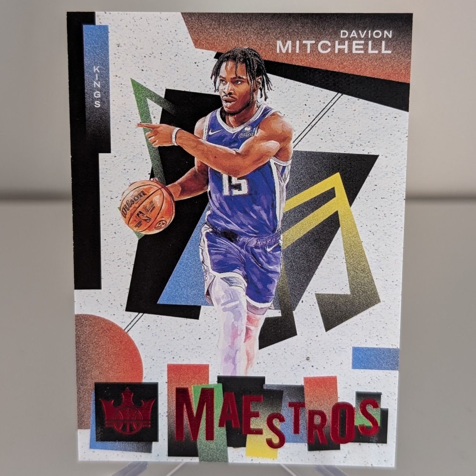 2021-22 Panini Court Kings – Davion Mitchell Maestros RC Ruby /149 #20 Kings