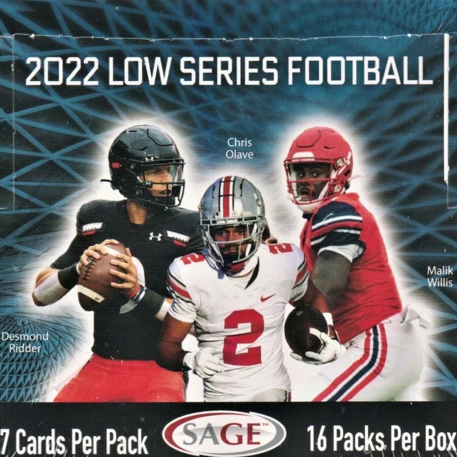 2022 Sage Low BLACK Series Football PICK YOUR CARD BASE CARDS PYC