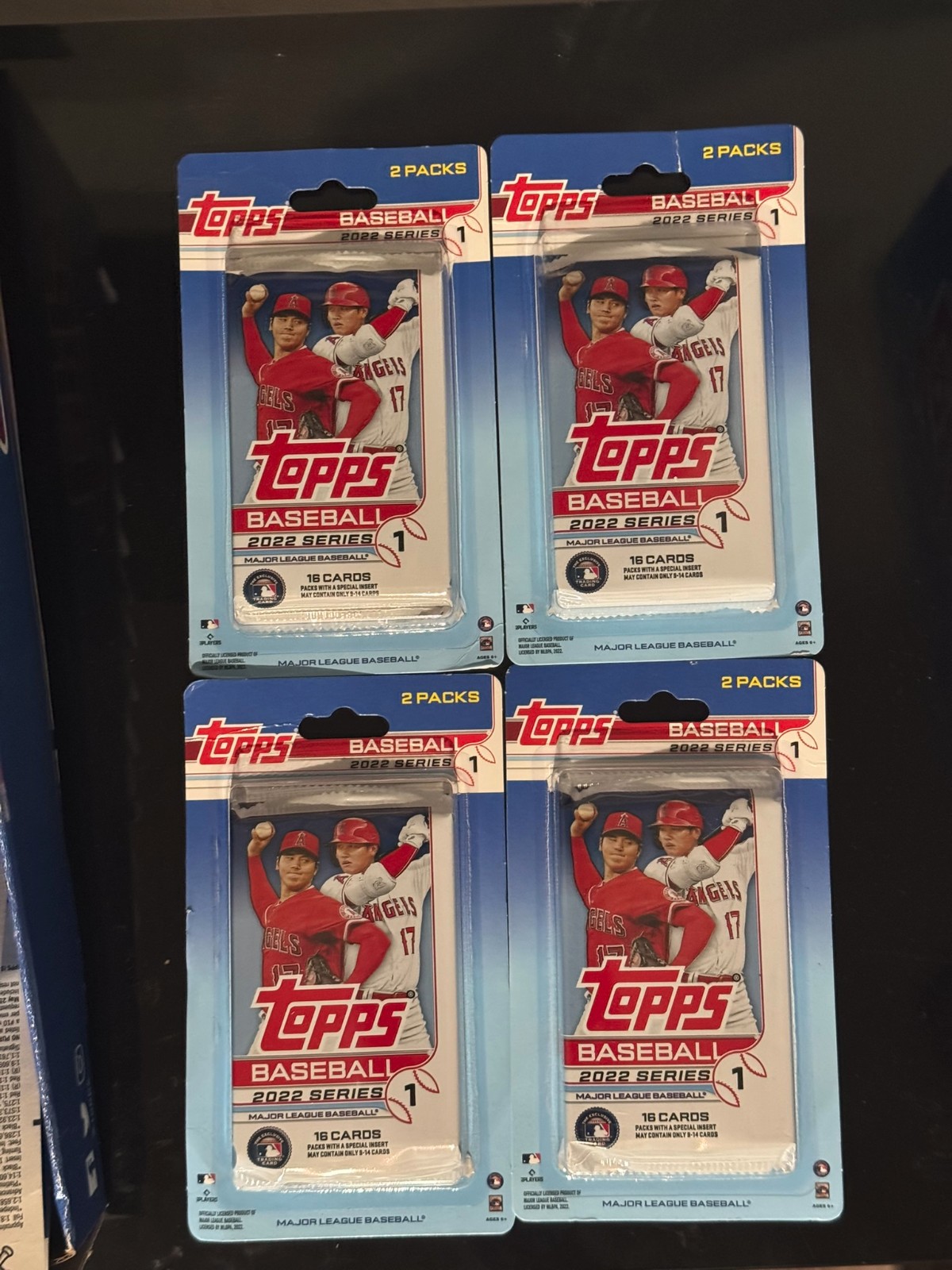 4 – 2022 Topps Series 1 MLB Baseball Blister Packs – Factory Sealed!