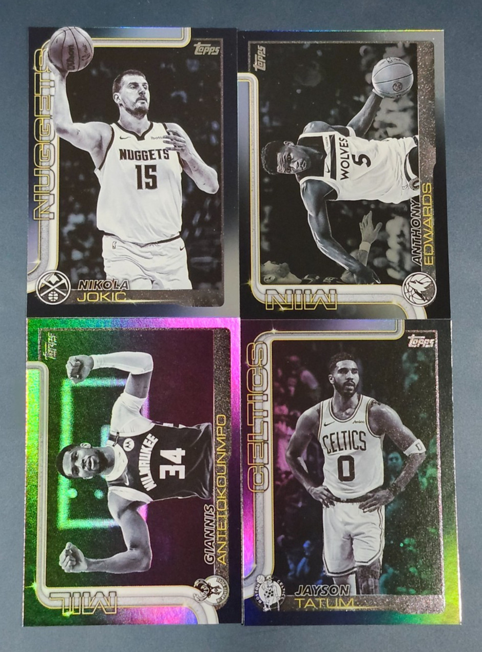 2025-26 Topps Flagship BLACKOUT Parallels 1-200 You Pick – 2 Card Minimum