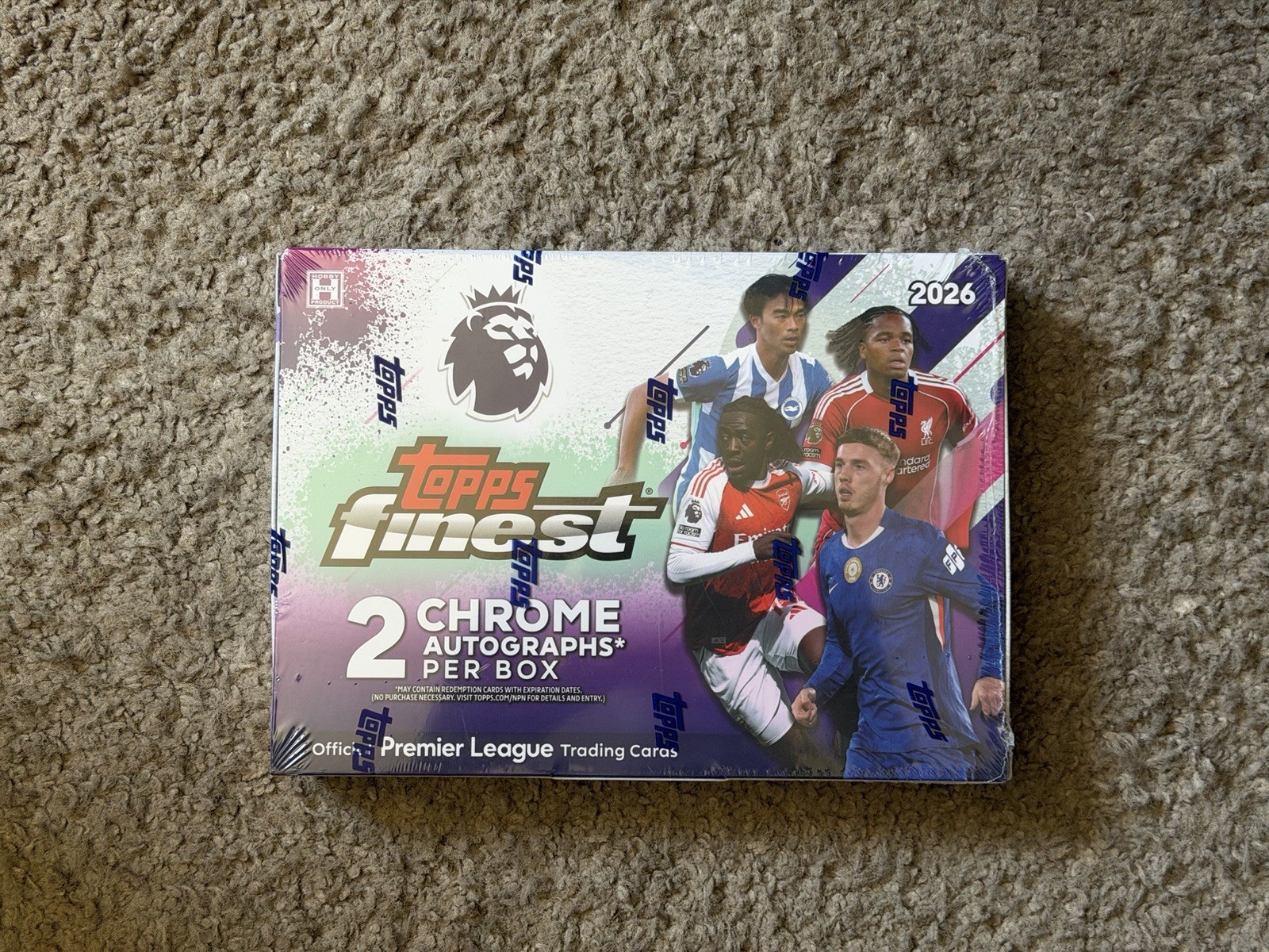 2026 Topps Finest English Premier League EPL Hobby Box IN HAND READY TO SHIP