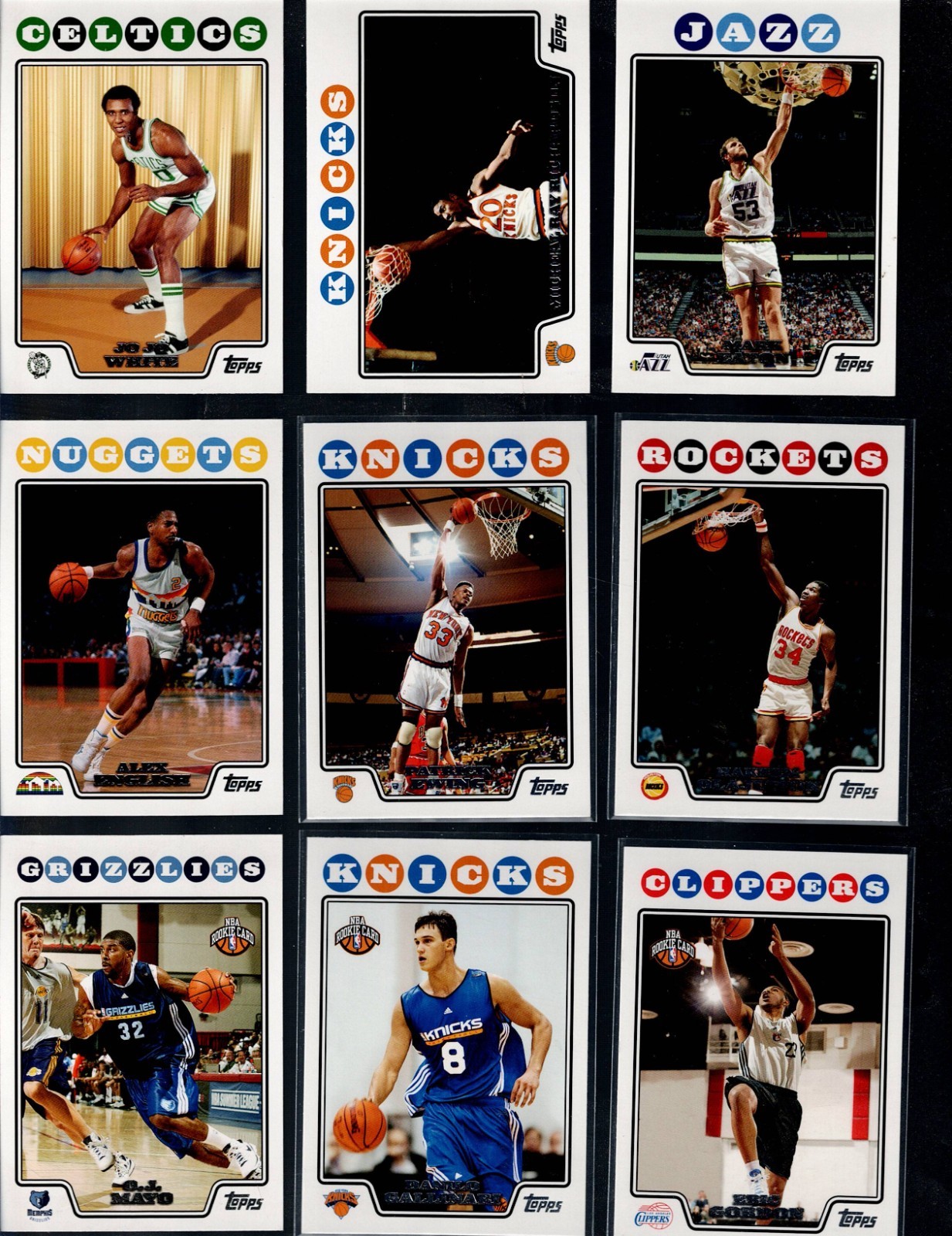 2008-09 TOPPS BASKETBALL COMPLETE YOUR SET U PICK 1-250