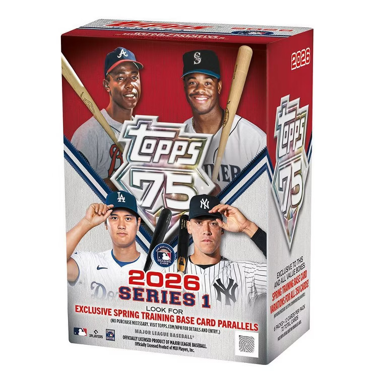 2026 Topps Baseball Series 1 BASE #1-100 PYC – Buy 2+ Save/Buy 4 Free Ship