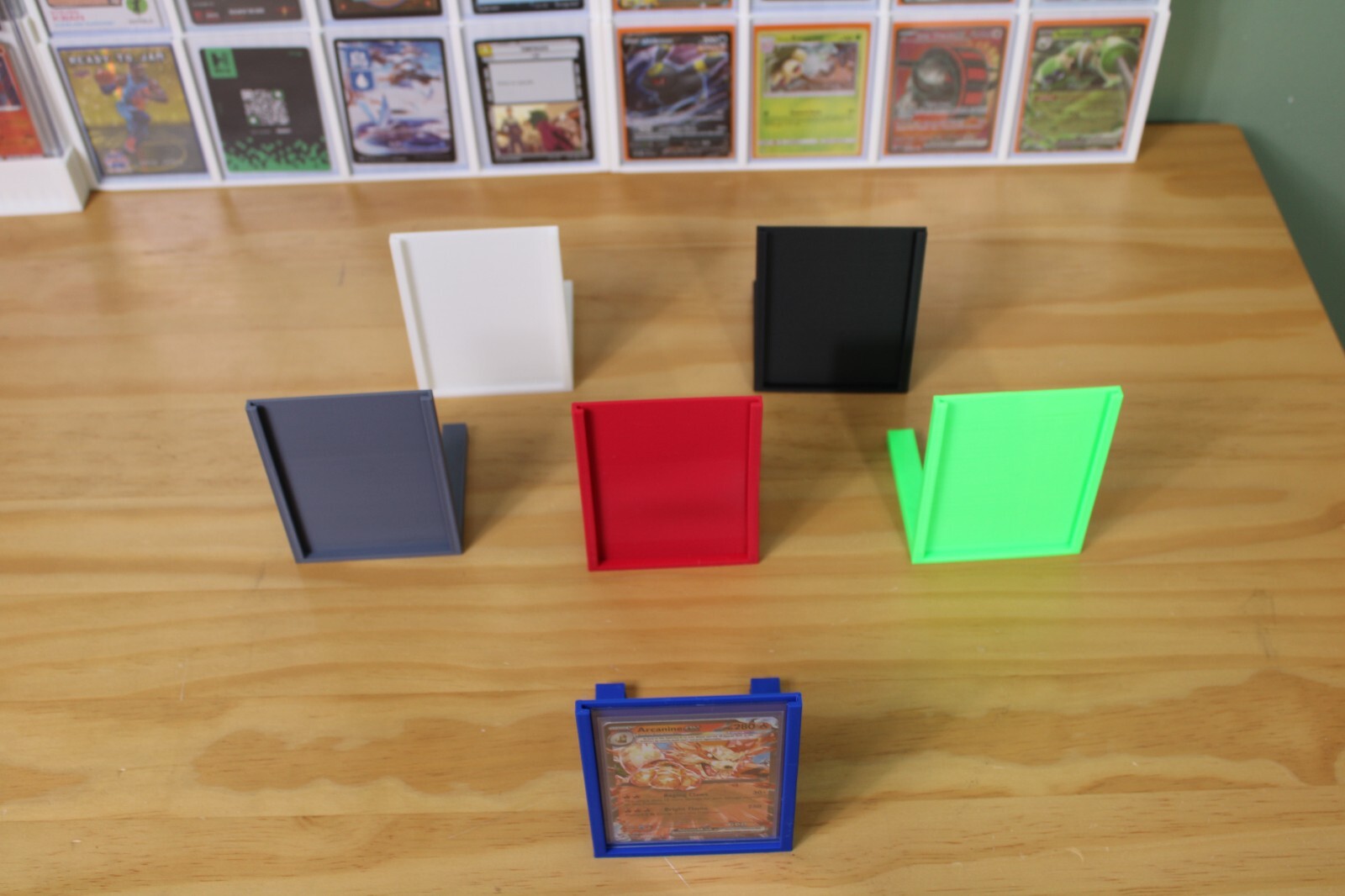 3D Printed Toploader Single Card Holder Stand – Upright Display UltraPro