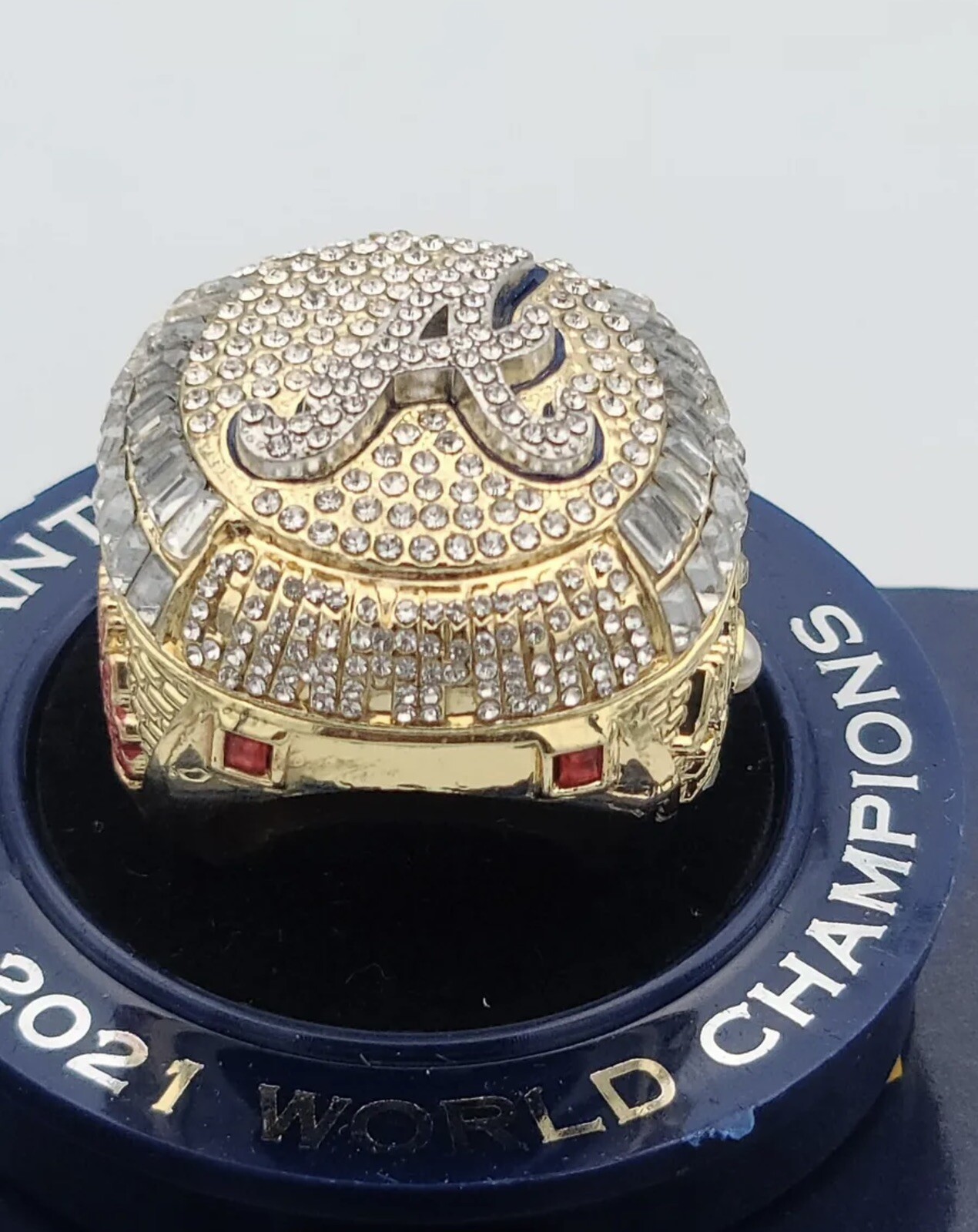 Atlanta Braves 2021 World Series Champions Replica Ring SGA