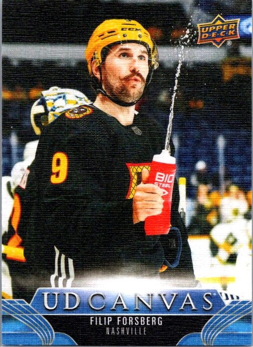 Filip Forsberg 2023-24 Upper Deck UD Canvas Nashville Predators