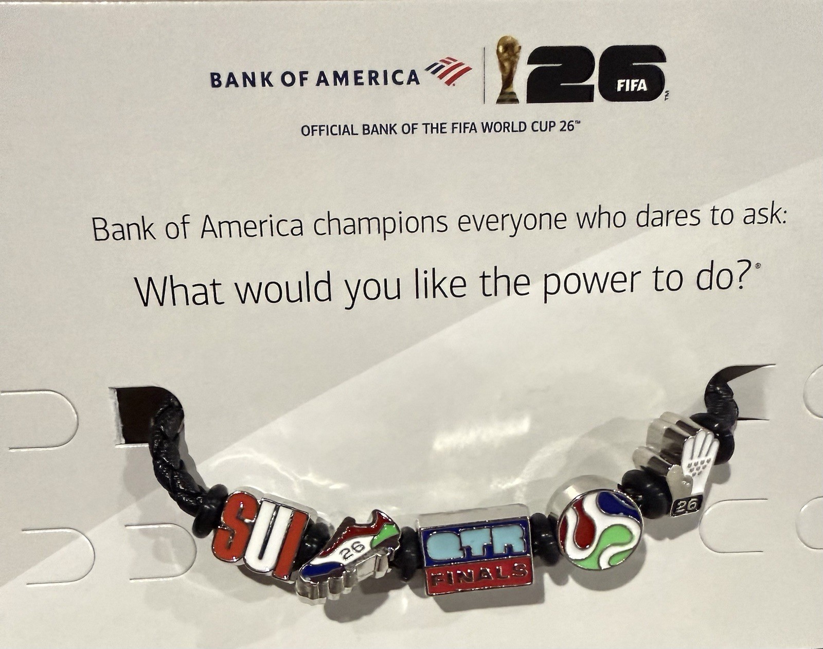 RARE QUARTER FINAL SWITZERLAND FIFA 2026 World Cup official SUI Bracelet large
