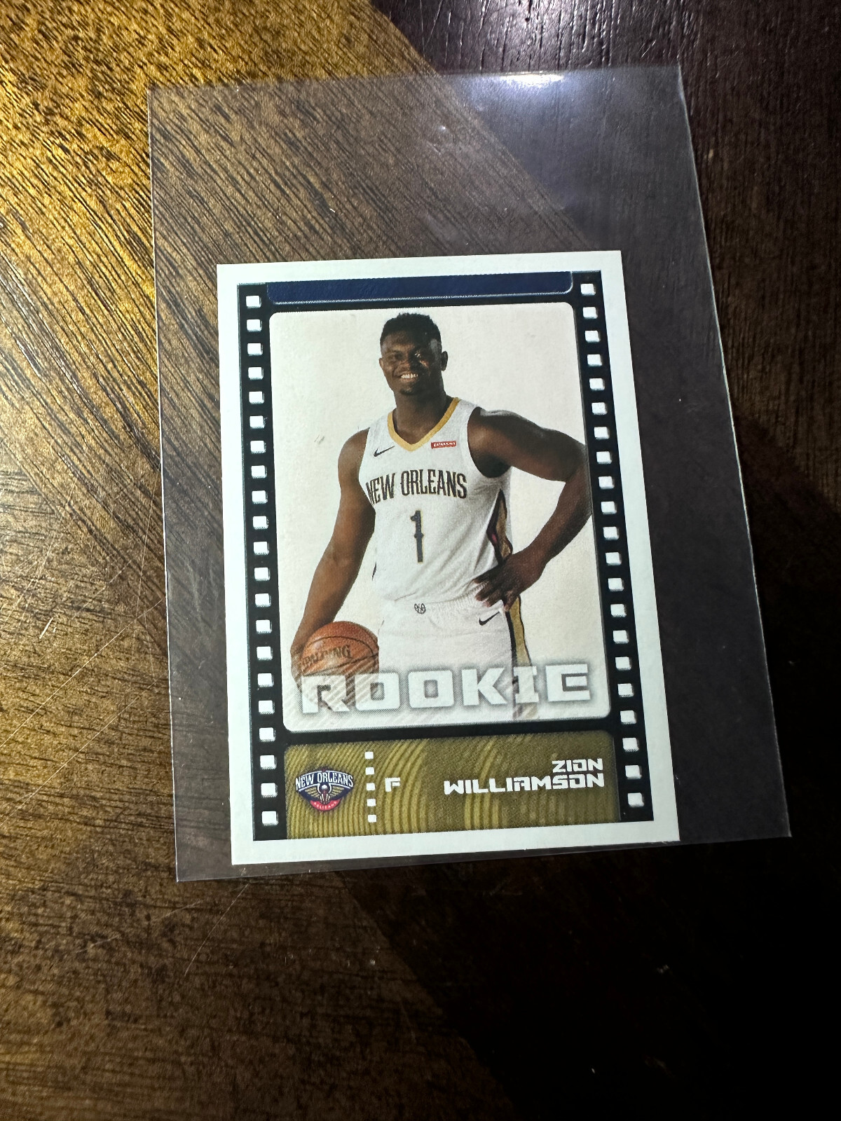 2019 Zion Williamson RC Panini NBA Sticker #402 rookie